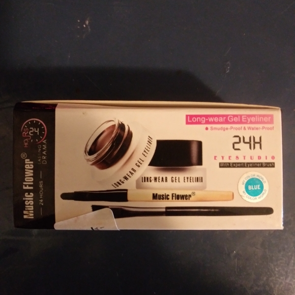 Music Flower BLUE Gel Eyeliner - Picture 6 of 6